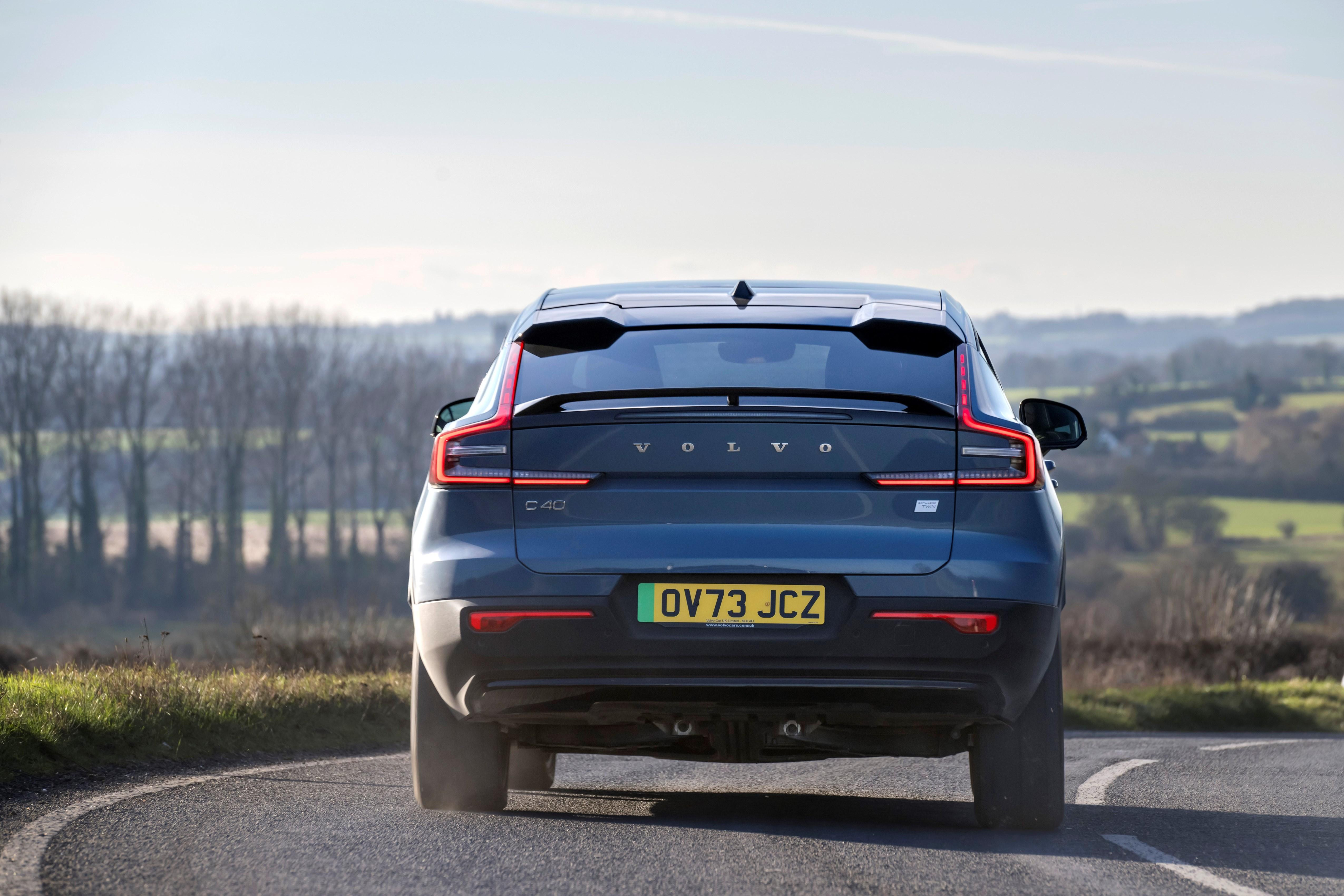 Volvo C40 rear view