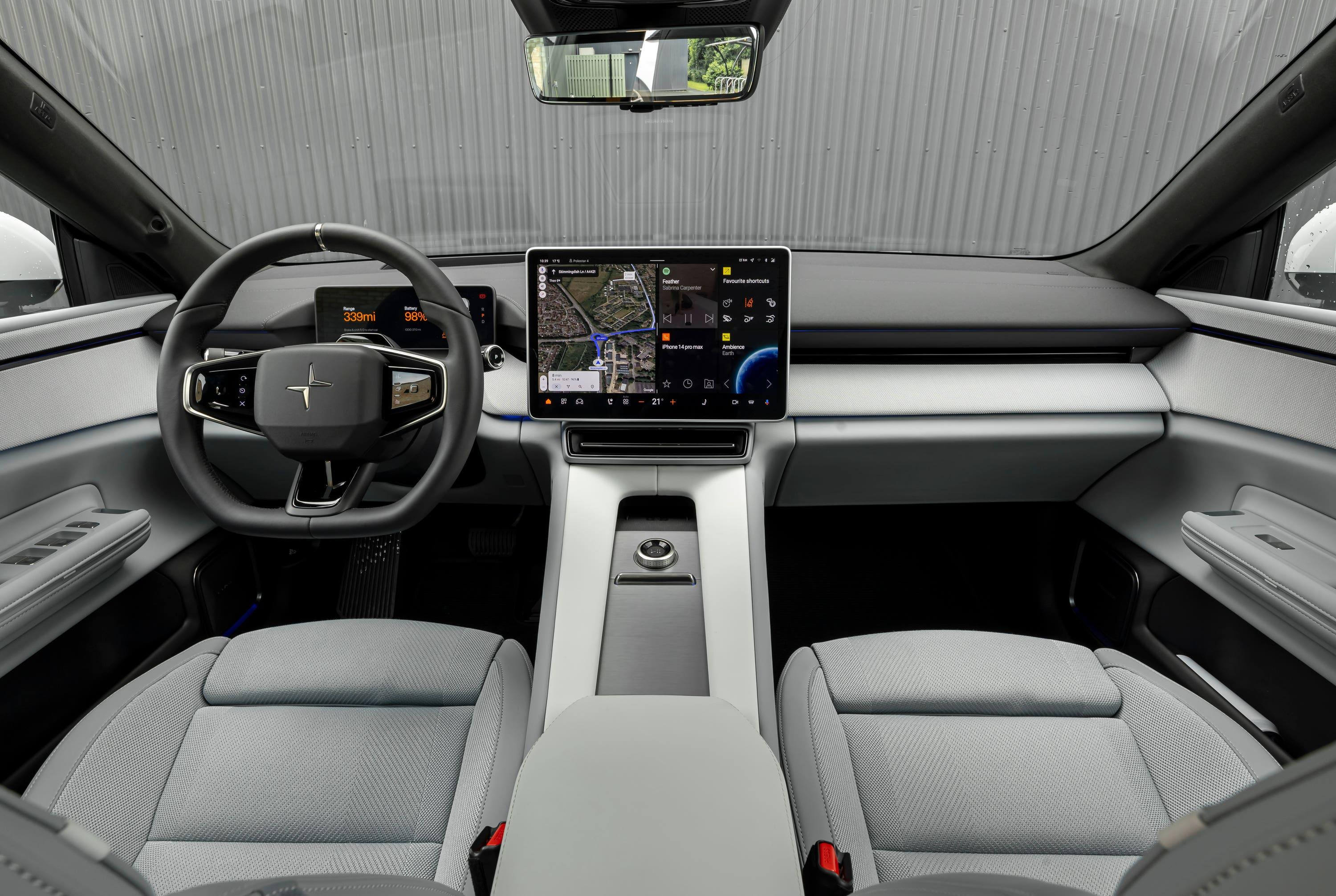 polestar 4 interior