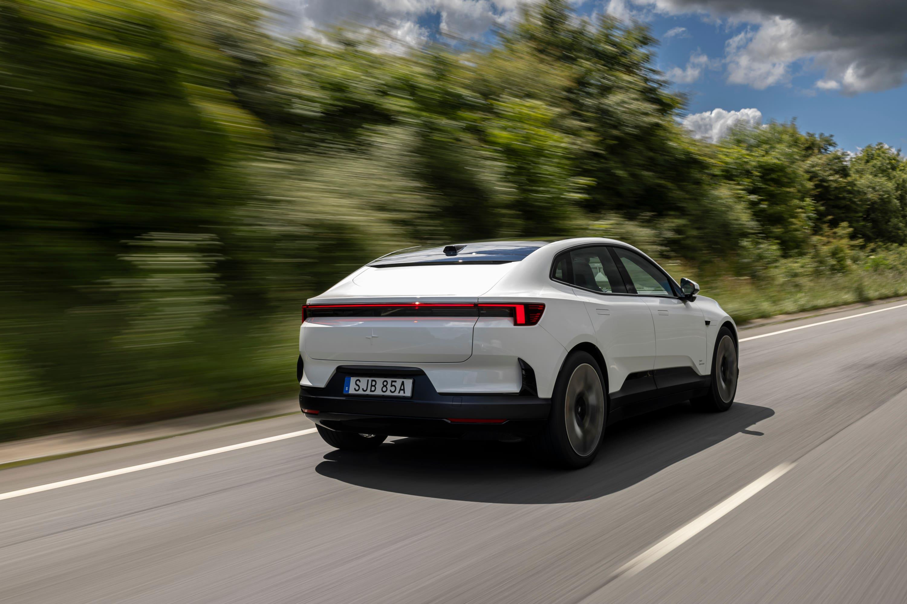 polestar 4 rear view