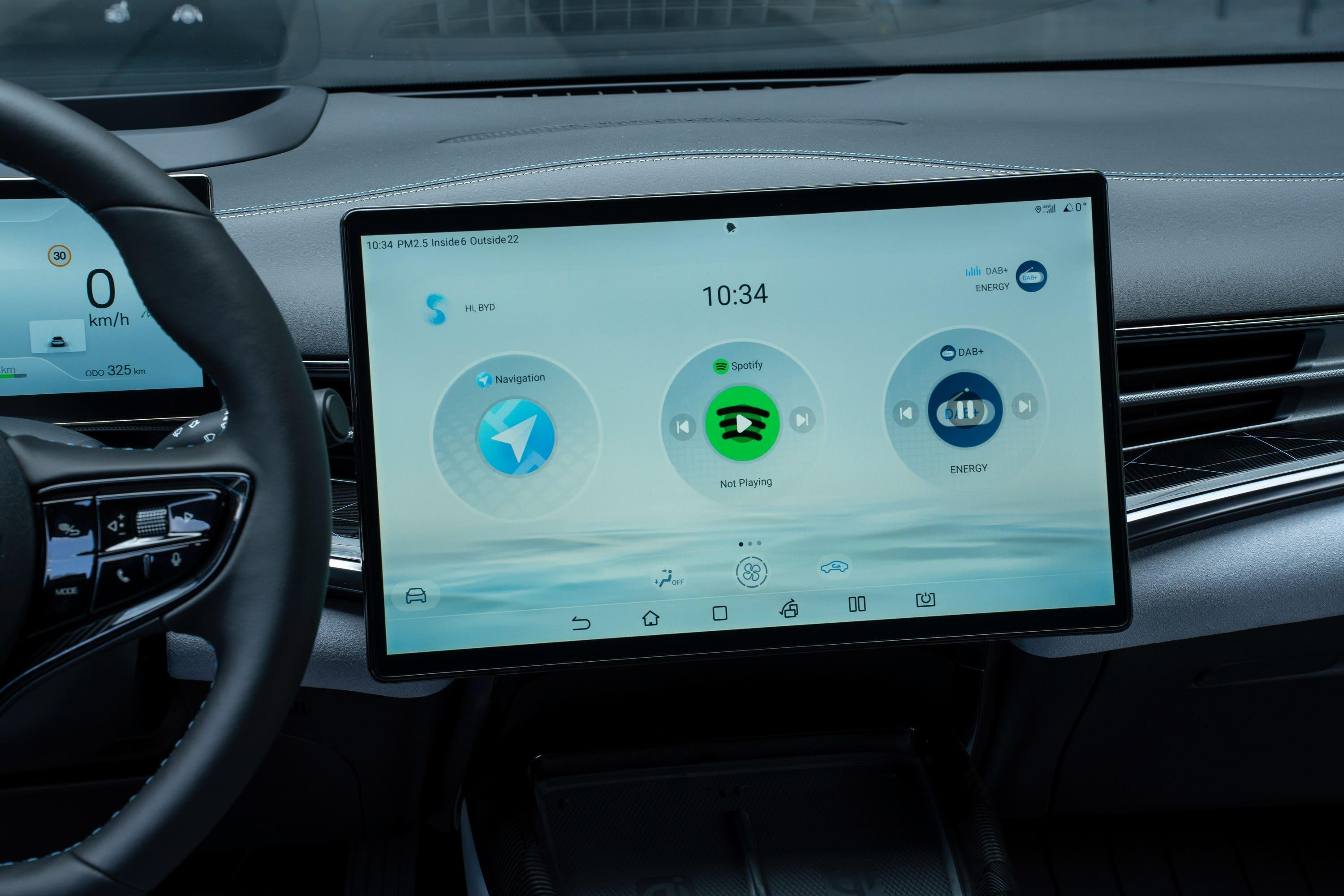 BYD Seal interior