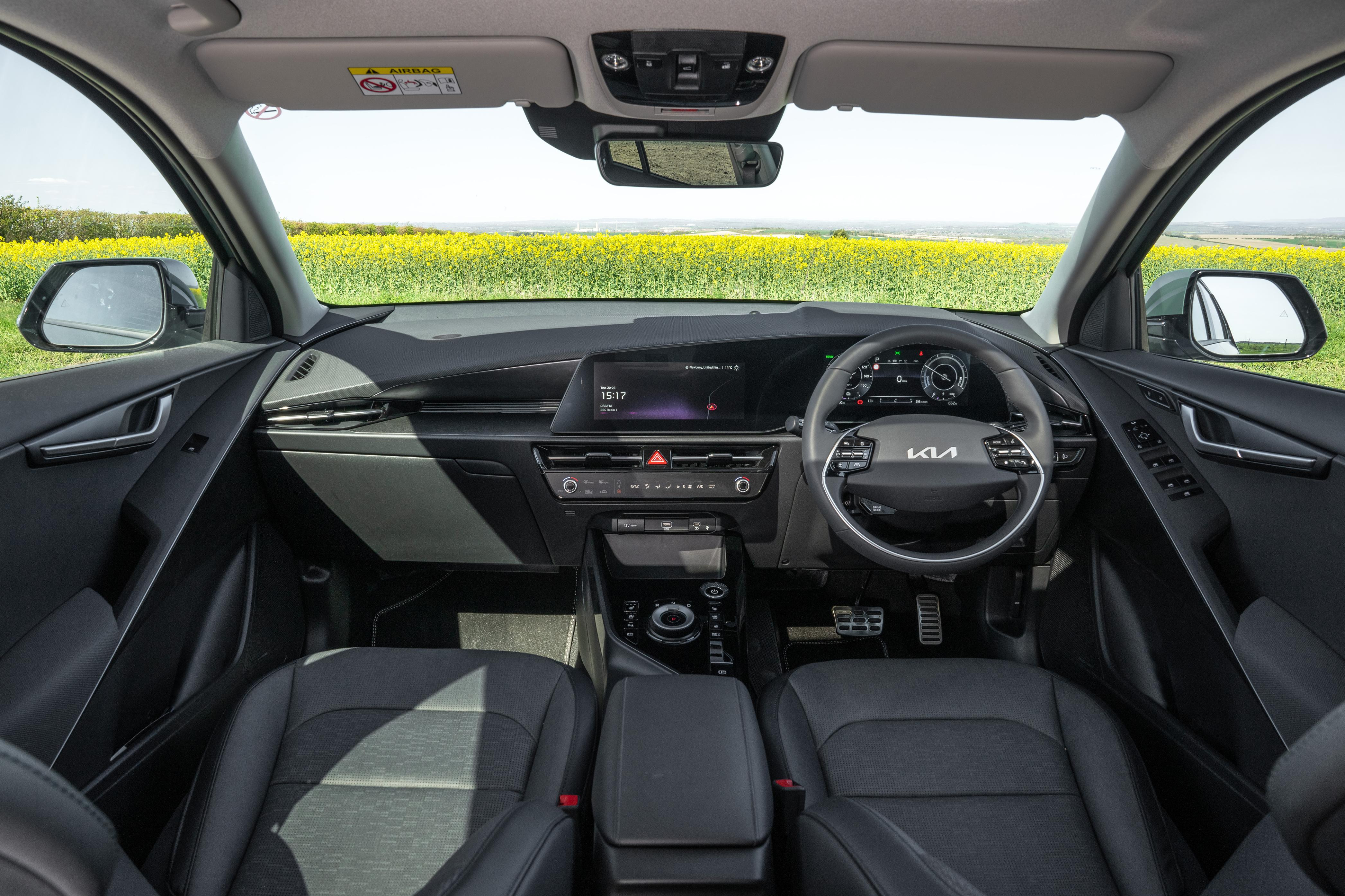 Electric Kia Niro interior
