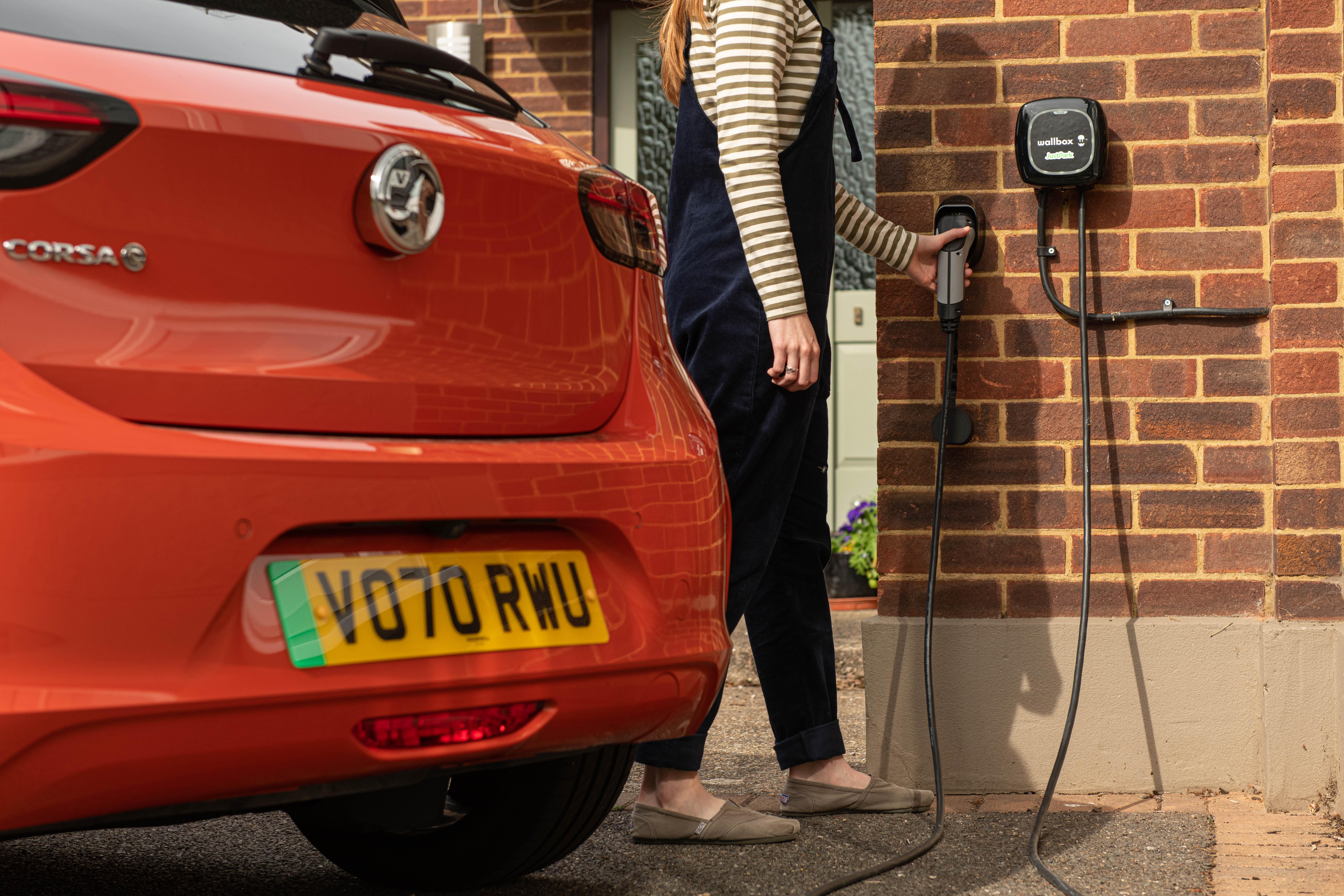 Vauxhall electric car charging